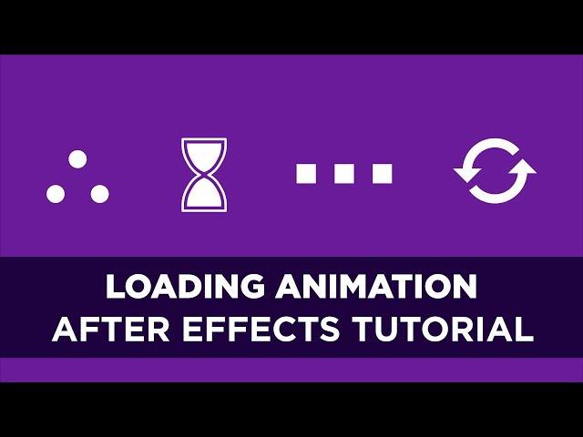 Animated Loading Icon - After Effects Tutorial #2