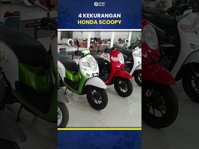 4 Kekurangan Honda Scoopy - Pahami Sebelum Membeli