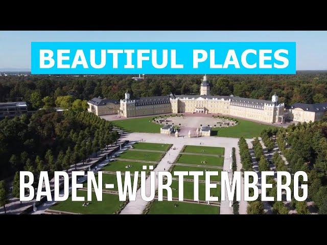 Baden-Württemberg beautiful places  visit | Trip, review, attractions, landscapes | Germany 4k video