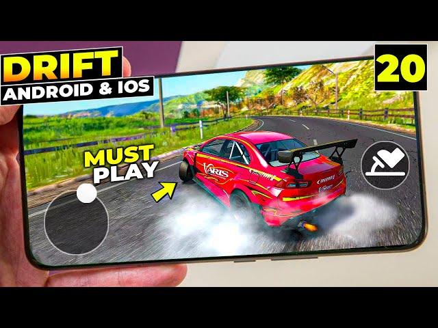 TOP 20 BEST DRIFT Games for ANDROID & IOS 2024 (Offline/Online) | best drift games for android