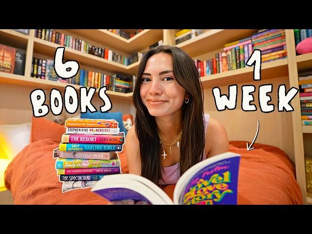 I tried reading my 6 book TBR in one week...