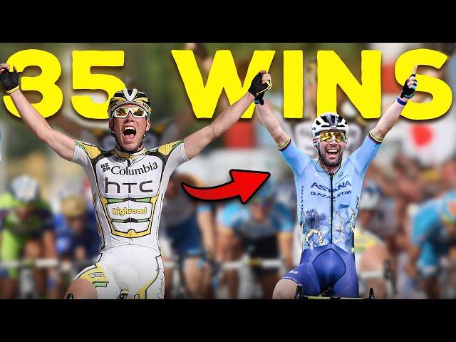 All of Mark Cavendish's 35 Stage Wins at The Tour de France