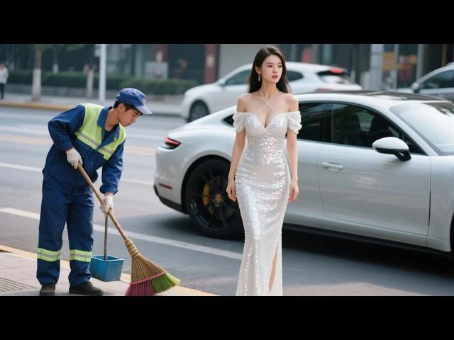CEO beauty welcomed a street cleaner, not knowing he’s a secret tycoon who helped her succeed!