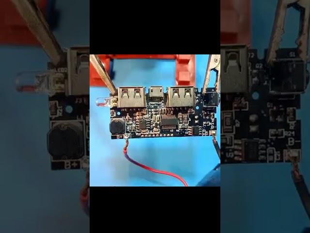 With display power bank module how to make power bank #powerbank #shorts #youtubeshorts #shortsfeed