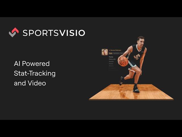 SportsVisio - AI Powered Stat-Tracking and Video