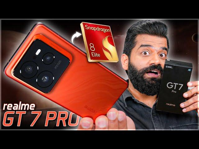 Realme GT 7 Pro Unboxing & First Look - Complete Flagship?