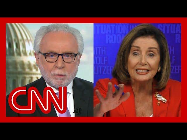 Pelosi interview gets heated: You don’t know what you’re talking about