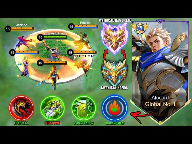 ALUCARD BEST GUIDE TO GET MAX LIFESTEAL & DAMAGE HACK!!!  | NEW BUILD & EMBLEM UNLI WIN TUTORIAL! 