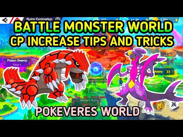 Pokeveres world CP Increase Tips and tricks | Today New Redeem Codes | Pokeverse World