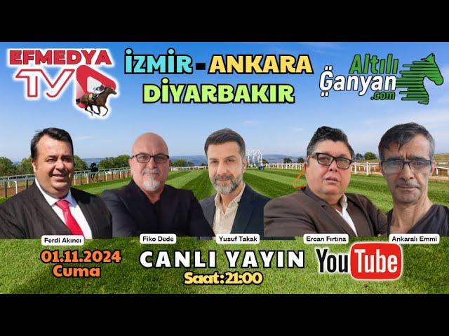 02.11.2024 Cumartesi Diyarbakır, İzmir ve Ankara At Yarışları Altılı Ganyan Tahminleri