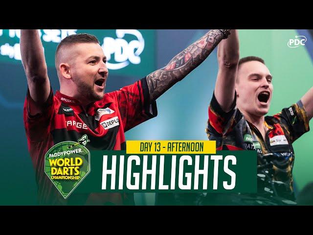 COMEBACKS & WHITEWASHES! Day 13 Afternoon Highlights - 2024/25 Paddy Power World Darts Championship