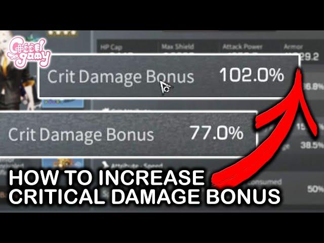 Get Extra Critical Damage Bonus!