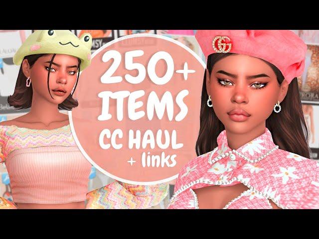 HUGE CC CLOTHES HAUL | 250+ CC finds with links  | The Sims 4