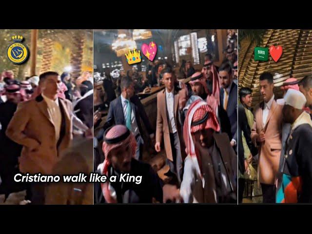 Cristiano Ronaldo Treated As King | Saudi Arabia |Al-Nassr|Fans Respects |#cr7 #cr7fans #viral