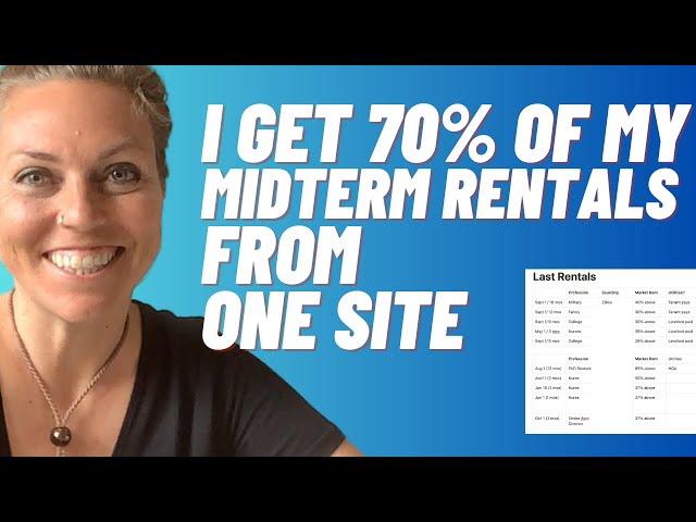 My #1 Midterm Rental Site for Finding Tenants (Including Nurses)