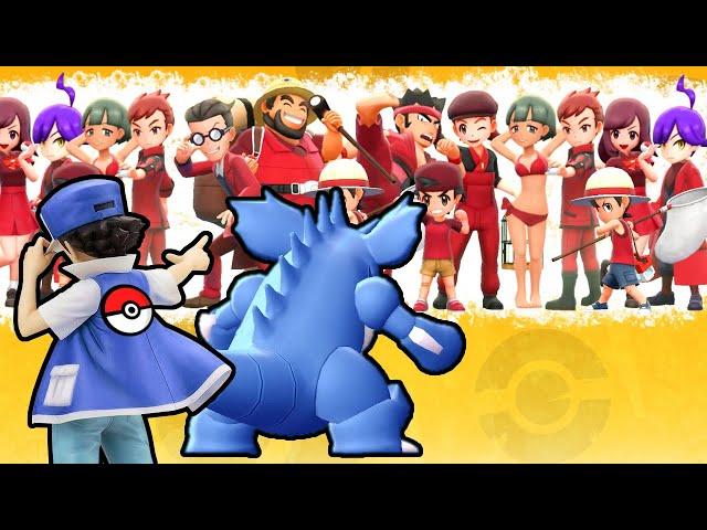 Beating Every Master Trainer with Only *SHINY* Pokemon