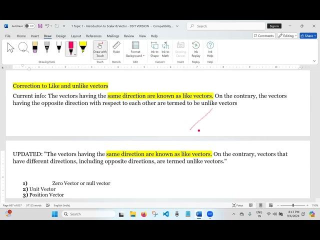 Day 16-DSIT- Scalars and Vectors (Linear Algebra Part 1) Mathematics for Machine Learning & DL