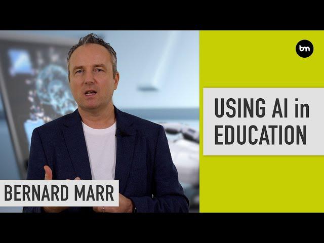 How is artificial intelligence (AI) used in education?