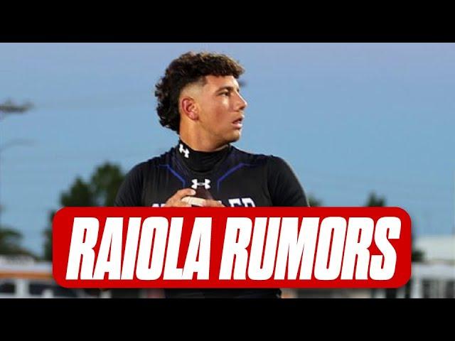 Dominic Raiola addresses rumors on Dylan Raiola's recruitment I Nebraska Football Recruiting I GBR