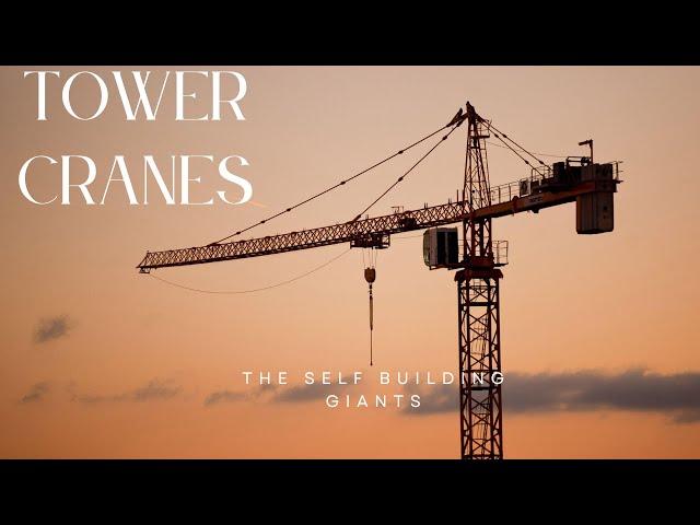 How do they do it? : Self Building Tower Cranes