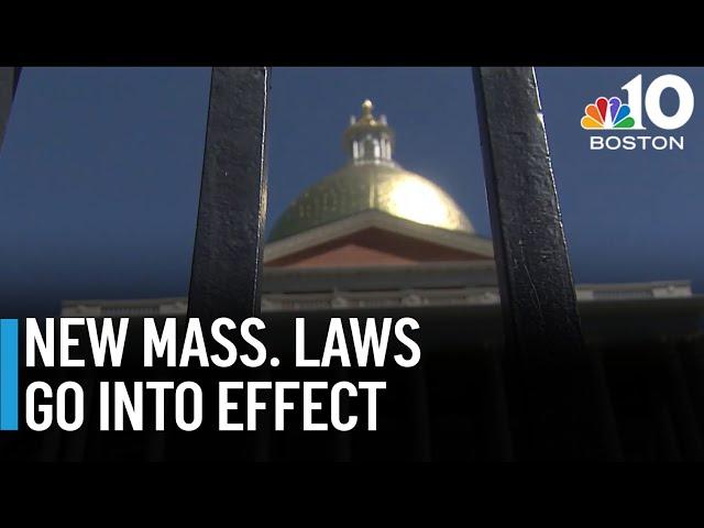 New laws going into effect in Massachusetts in 2025