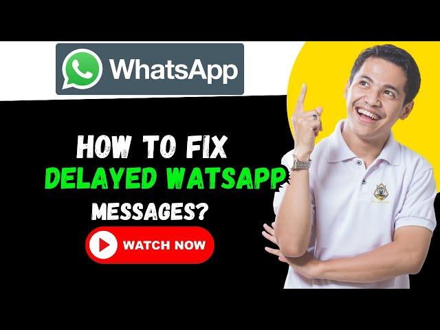 How to fix delayed WhatsApp Messages in phone || fix delayed WhatsApp Messages || The Gaming Family