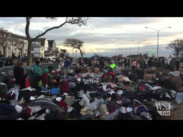 Devastation and Relief Efforts in Rockaway Park