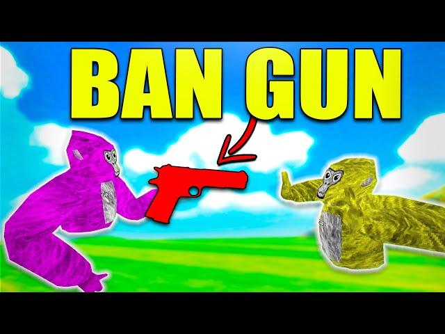 Trolling With a Fake BAN GUN In Gorilla Tag (Insane)