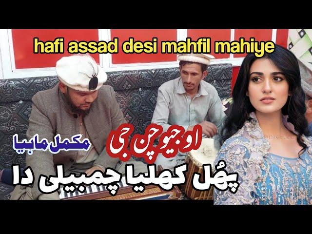 Geo chan jee phool khylaya chambali da Full Mahiya by hafiz assad #desimahfil #newmahiya