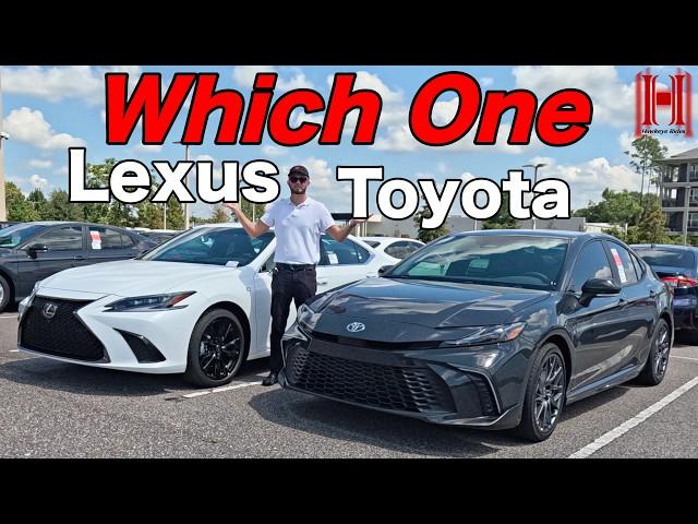 2025 Lexus es350 vs 2025 Toyota Camry se Which is Better : Full Specs &Test Drive