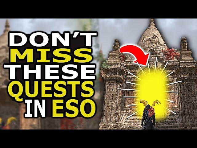 ESO Quests that you DON'T Want to MISS | The Elder Scrolls Online