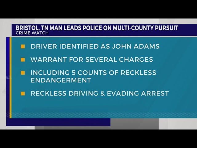 Police seeking alleged driver after high-speed pursuit in Carter, Sullivan Co.