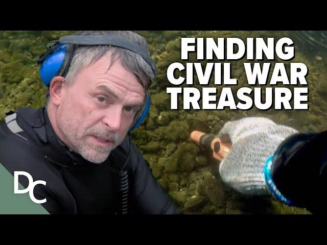 Unearthing Civil War Treasure with River Hunters | River Hunters | @DocoCentral