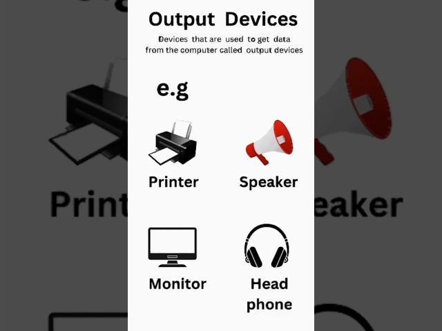 #outputdevices #computer #reels #viral #codingtech #study #printer #speaker #foryou #foryoupage
