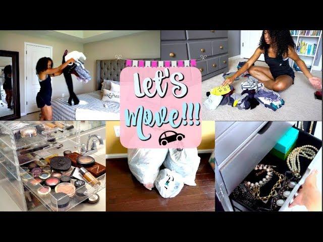 PREPARING TO MOVE | DECLUTTERING CLOSETS, JEWELRY & MAKEUP | PCS SEASON