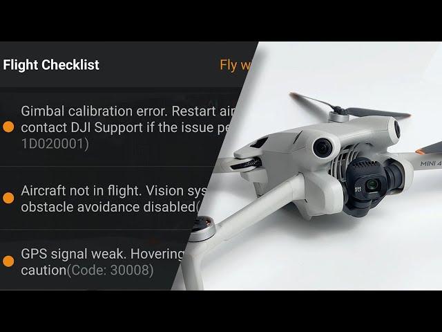 How to Fix Error 1D020001 Or 40011 For DJI Mini 4 Pro