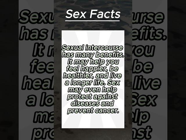 Surprising Sex Facts You Didn't Know!