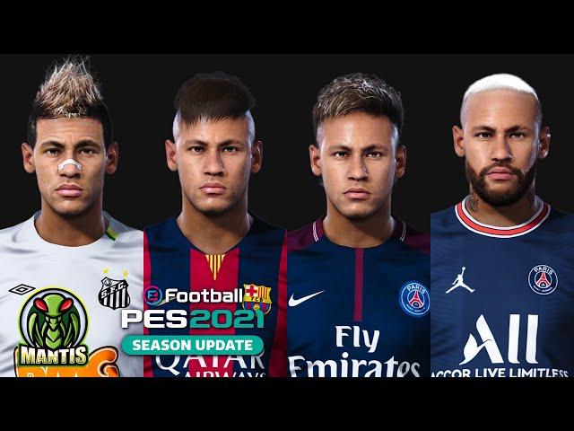 SuperPack Faces Neymar JR 2011-2022 for PES 2021 PC [ONLY PC/SOLO PC]