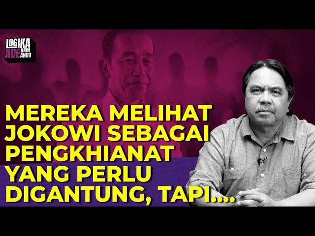 MEREKA MELIHAT JOKOWI SEBAGAI PENGKHIANAT YANG PERLU DIGANTUNG, TAPI.... I LAA