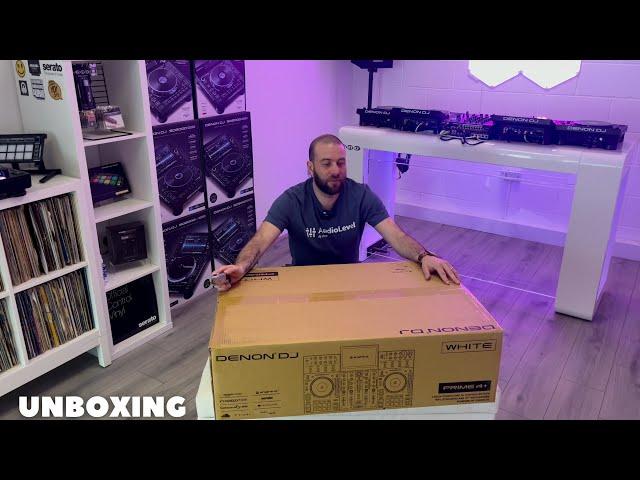 Denon DJ Prime 4+ (Limited Edition White) | Unboxing @ AudioLevel