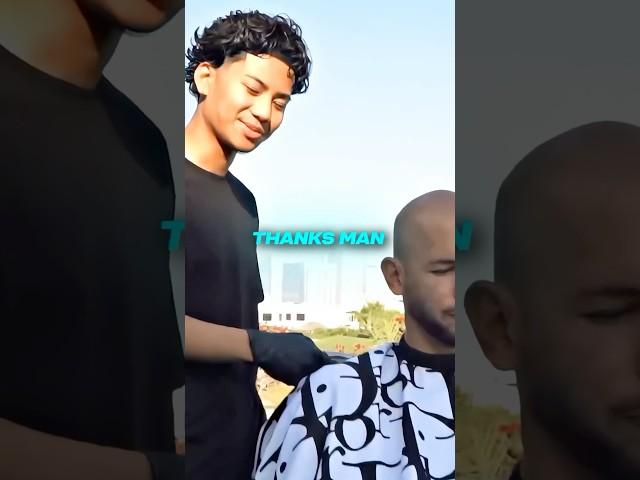 Andrew Tate Changes His Barber’s LIFE with $10,000