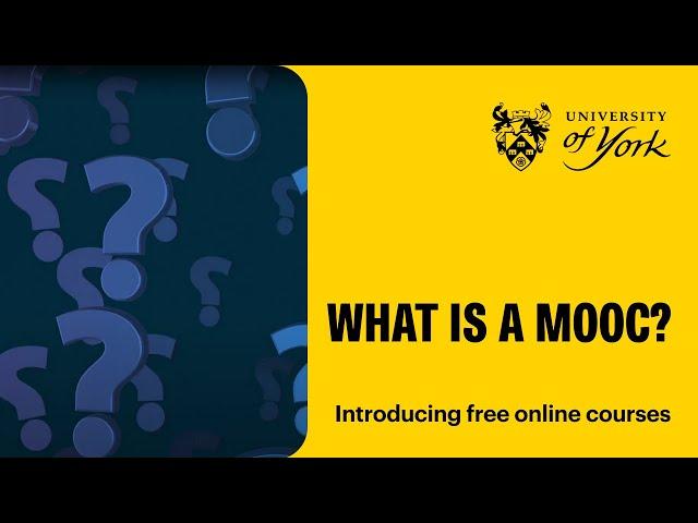 What is a MOOC?