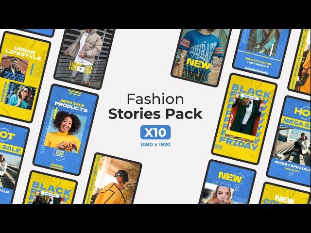 Fashion Instagram Stories ( After Effects Template )  AE Templates