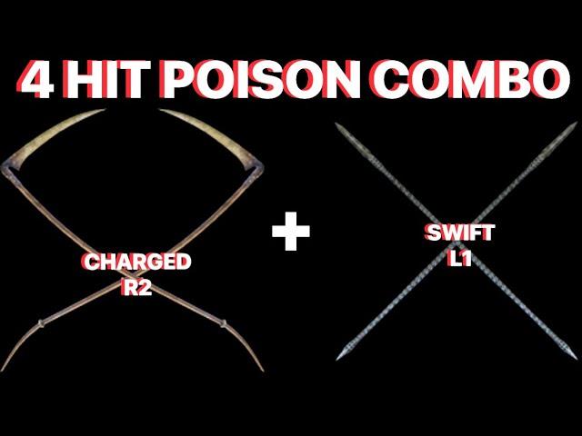 NEW 4 Hit Combo Scythe Charged Attack Into Swift Spear - Elden Ring Invasions