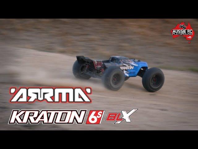 ARRMA Kraton 6S BLX V4 First running video