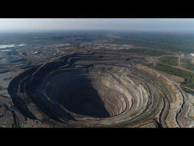 Siberia's Diamond Mines Leave Gaping Holes In The Planet