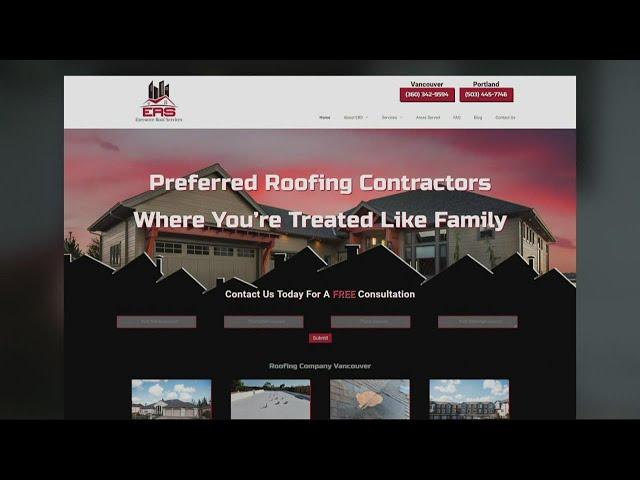 Roofing company that sued Vancouver couple after bad review goes offline