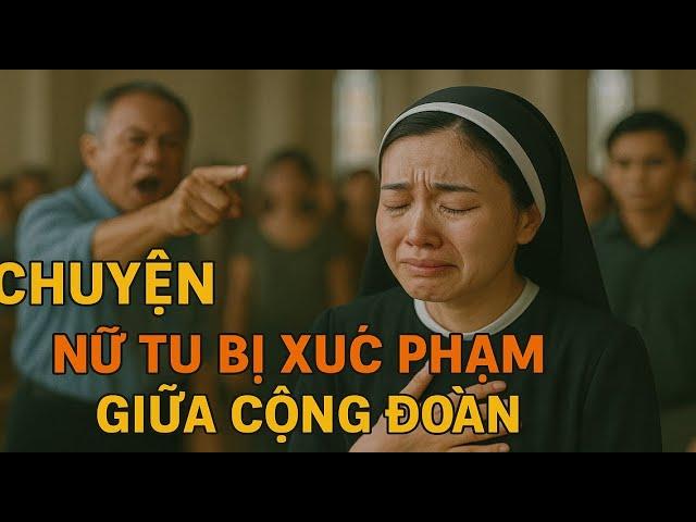 XÓT XA CHUYỆN NỮ TU BỊ SỈ NHỤC GIỮA ĐÁM ĐÔNG . BÀI GIẢNG HAY NHẤT CỦA CHA HỒNG