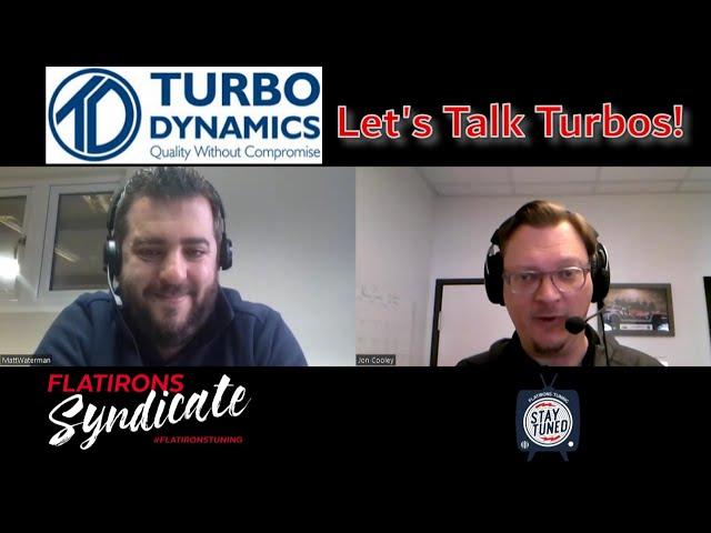 We talk Turbos with Matt from Turbo Dynamics