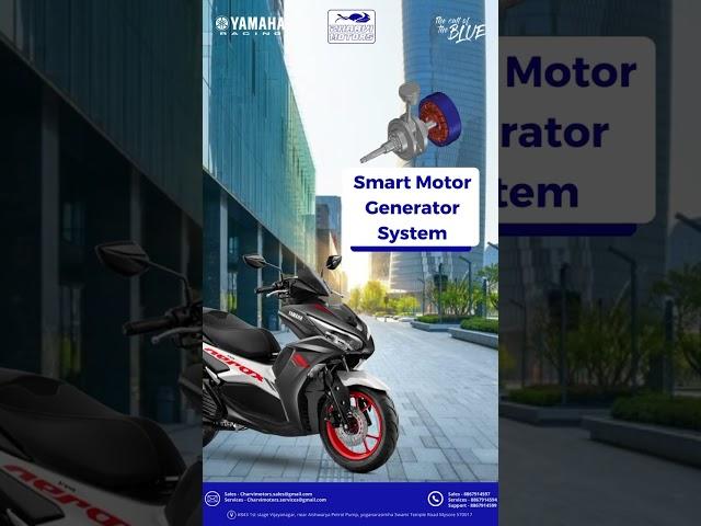 Aerox 155: Power Meets Tech!  Ride It at Charvi Motors Now!